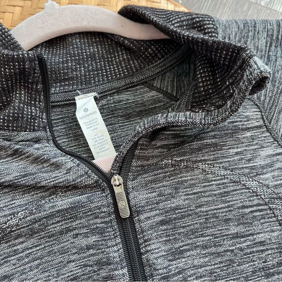 Lululemon‎ swiftly tech wool 1/2 zip pullover women’s size 8 - Picture 7 of 9
